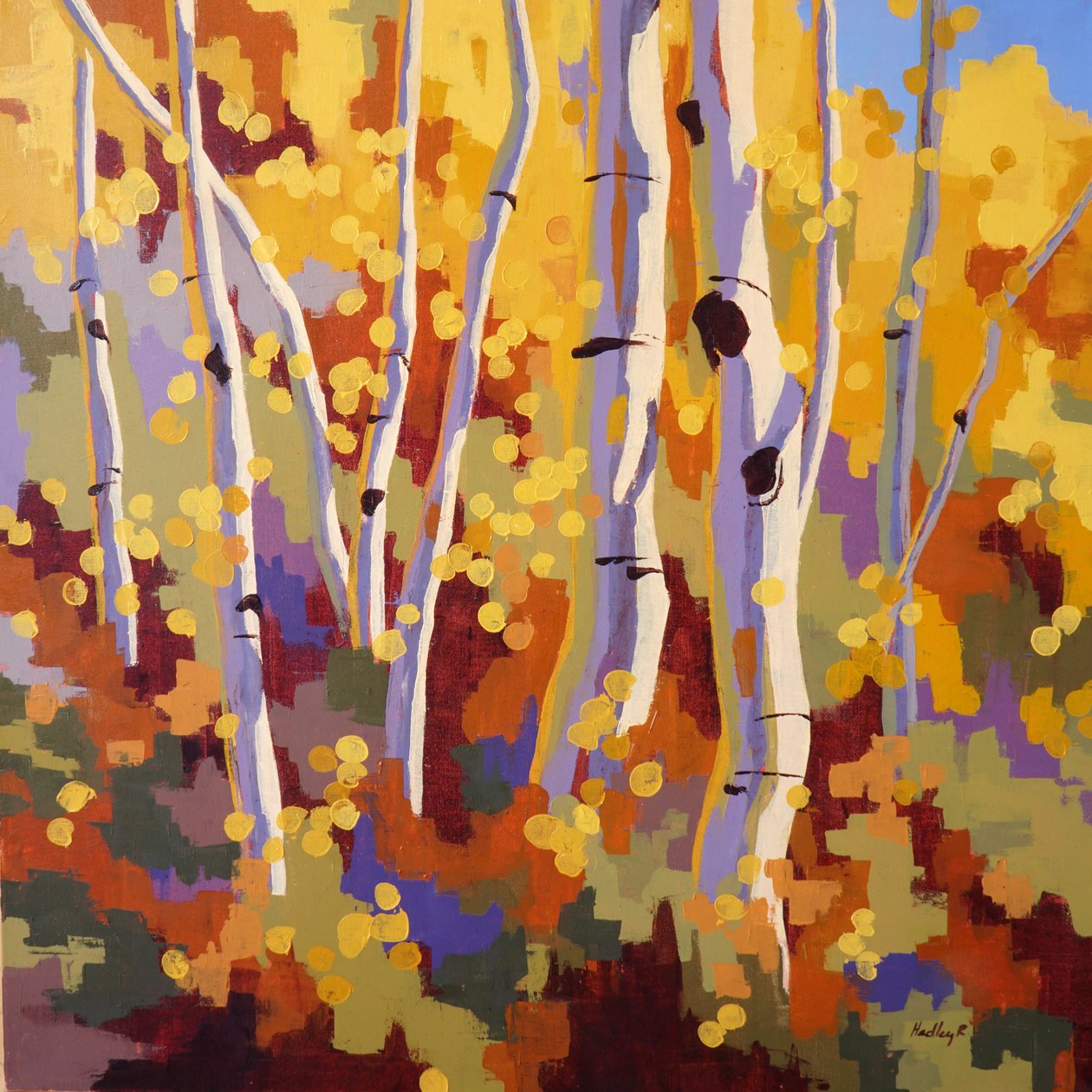 Ignite, vers 2024 (huile sur toile) - Hadley Rampton