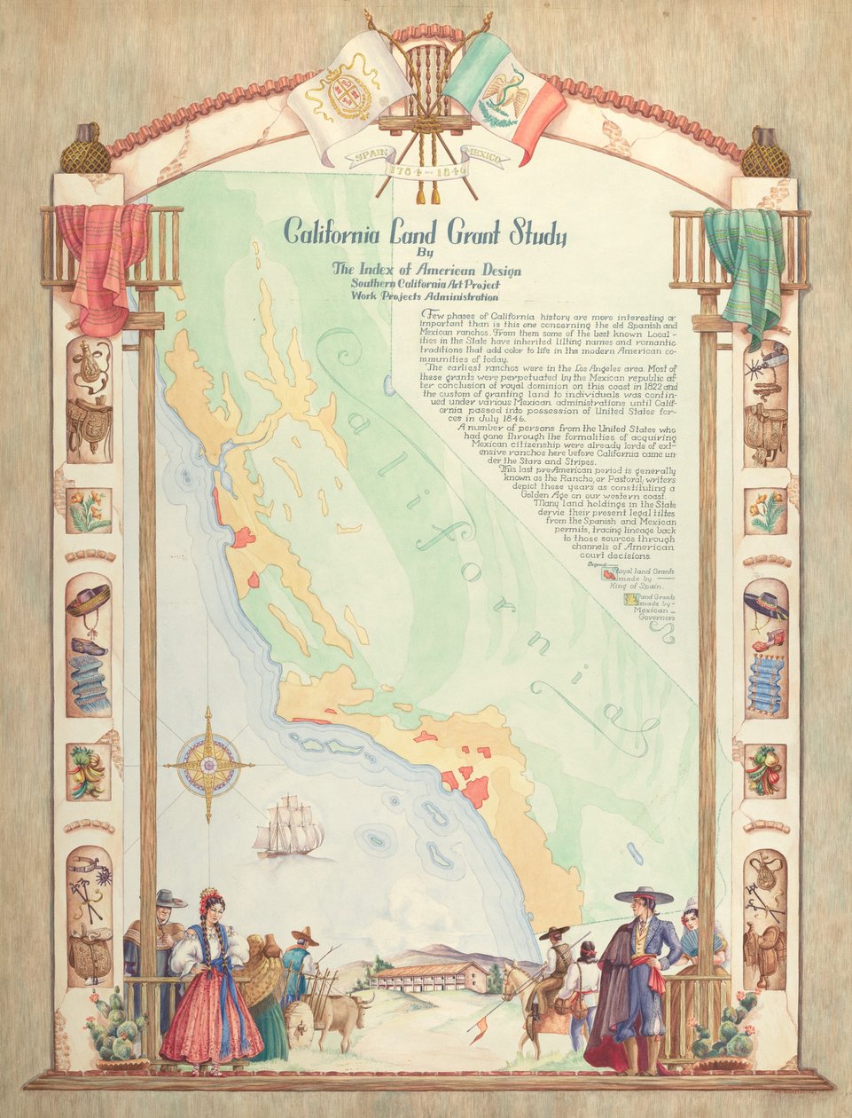 Carte : Étude de concession de terres en Californie - Hal Blakeley