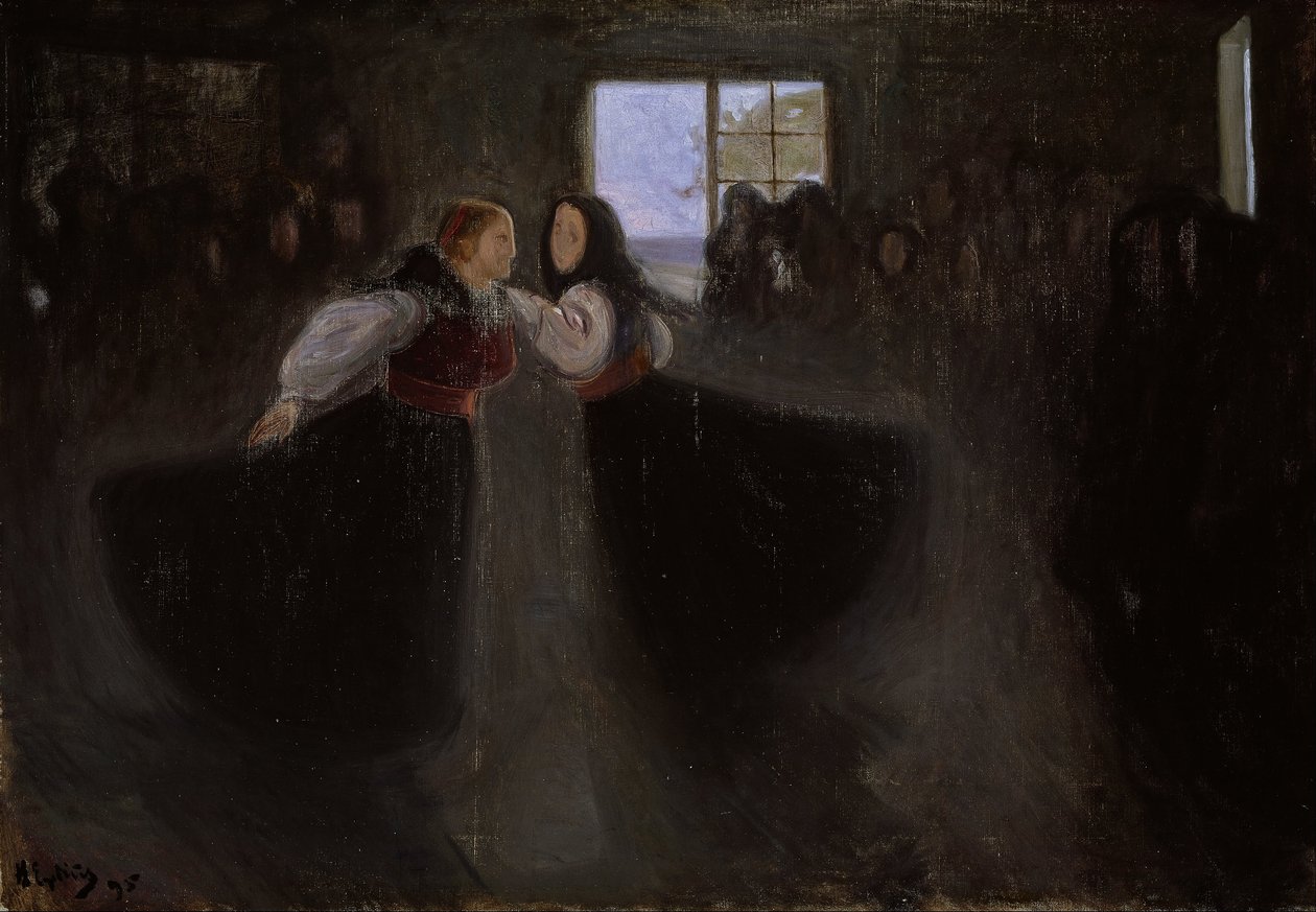 Filles dansant - Halfdan Egedius