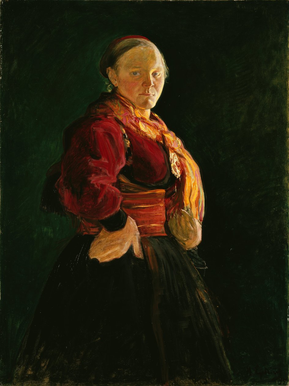 Portrait de Mari Clasen - Halfdan Egedius