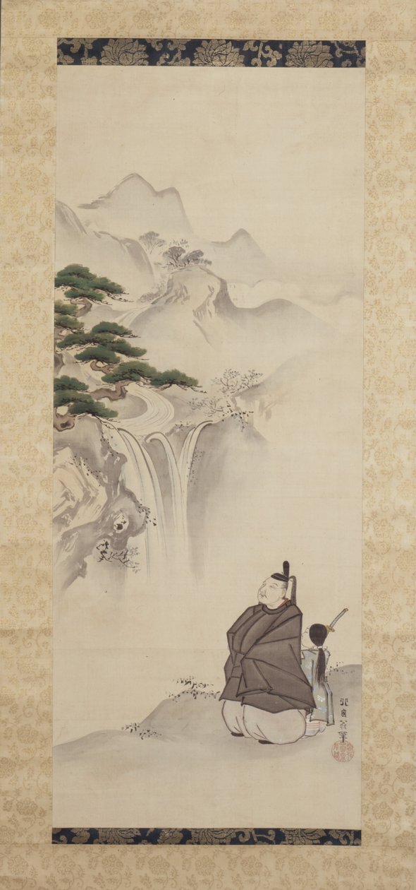 Construire de la poésie - Hanabusa Itcho
