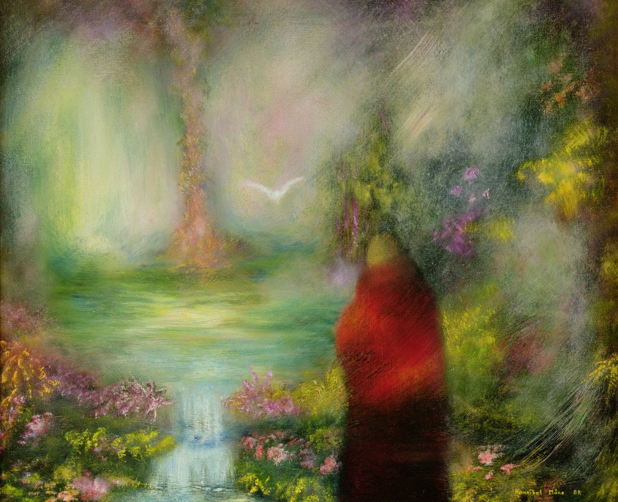 Le Moine Tibétain, 1989 - Hannibal Mane