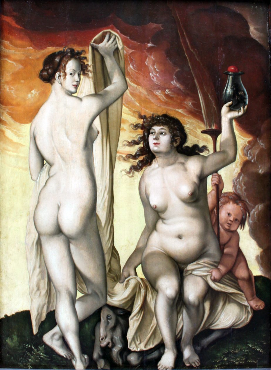 Deux sorcières - Hans Baldung Grien