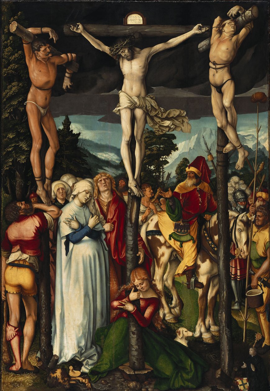 La crucifixion du Christ - Hans Baldung Grien