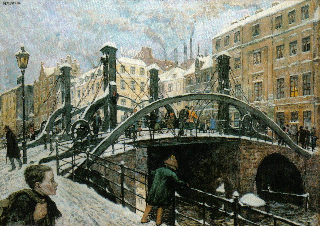 Pont des Vierges - Hans Baluschek