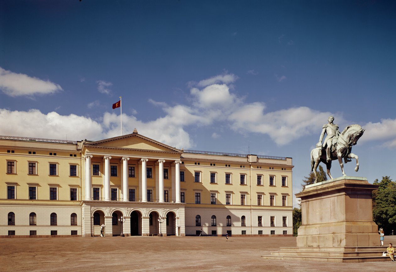Vue du Palais Royal, construit entre 1825 et 1848 - Hans Ditlev Franciscus Linstow