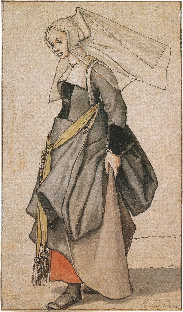 Jeune Anglaise - Hans Holbein der Jüngere