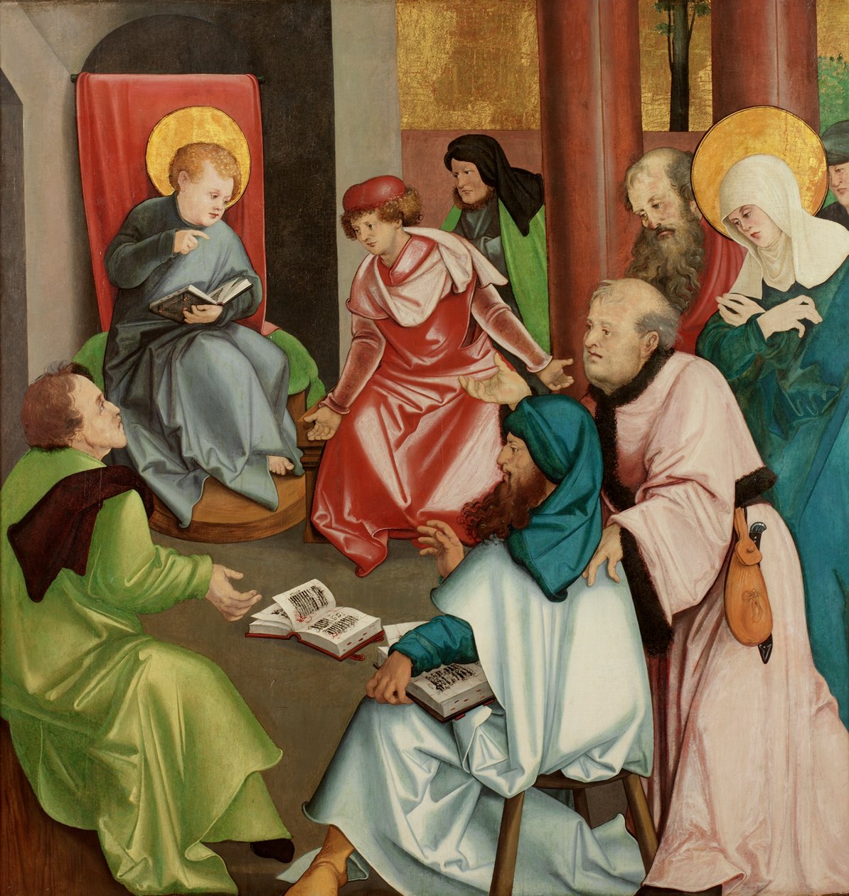 Christ au Temple, c.1510-30 - Hans Leonard Schaufelein