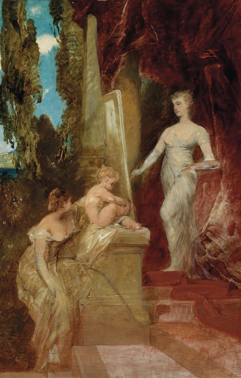 Allégorie de la Peinture - Hans Makart