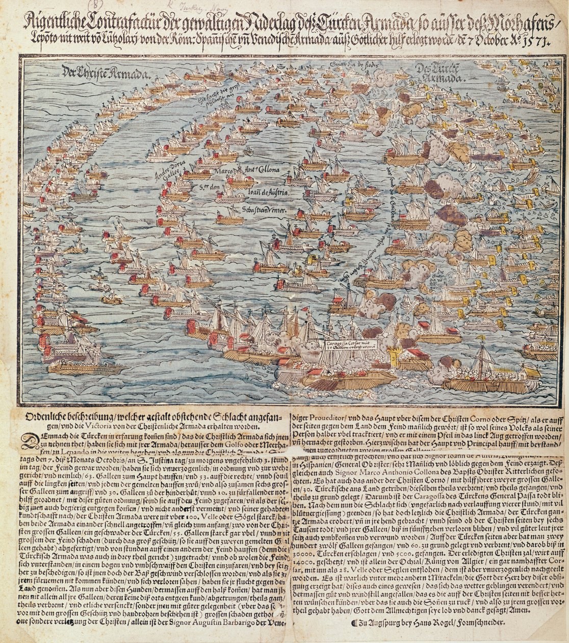 La Bataille de Lépante - Hans Rogel