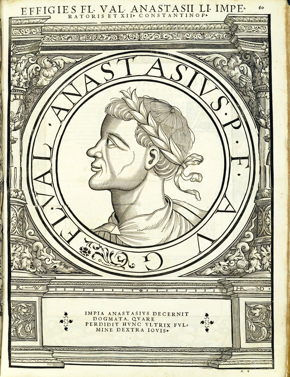 Anastase I, illustration de 