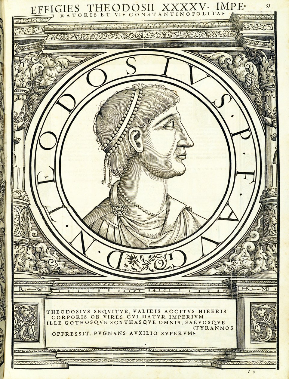 Théodose I, illustration de 