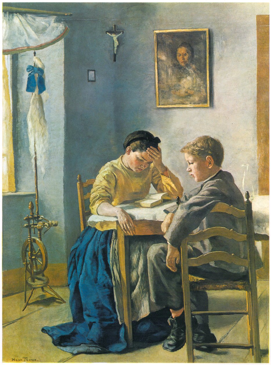 Les frères et sœurs - Hans Thoma