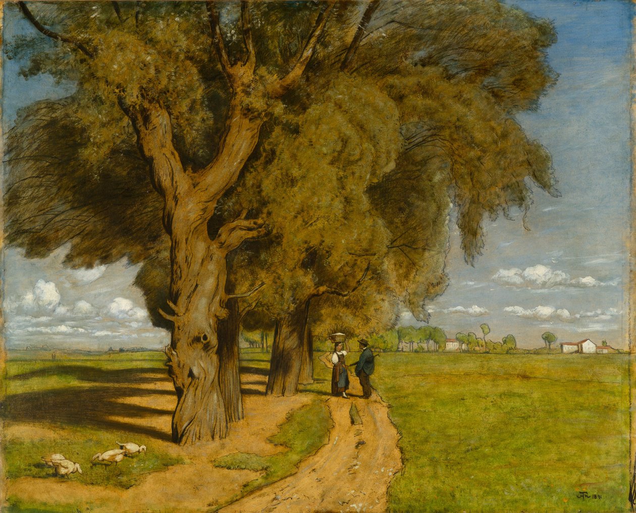 Été (Paysage près de Karlsruhe) - Hans Thoma