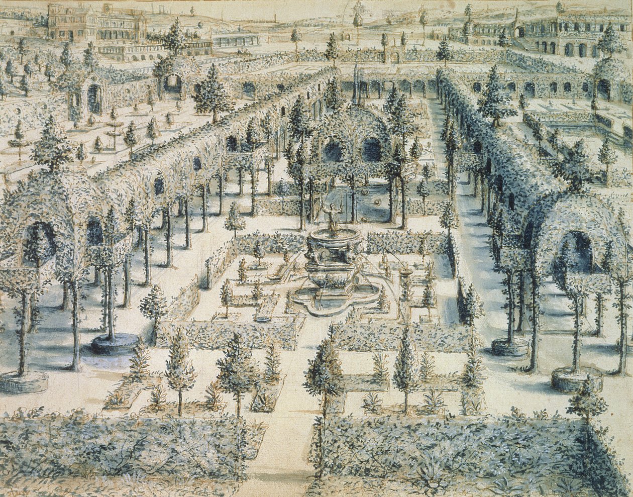 Conception pour un jardin ornemental, 1576 - Hans or Jan Vredeman de Vries