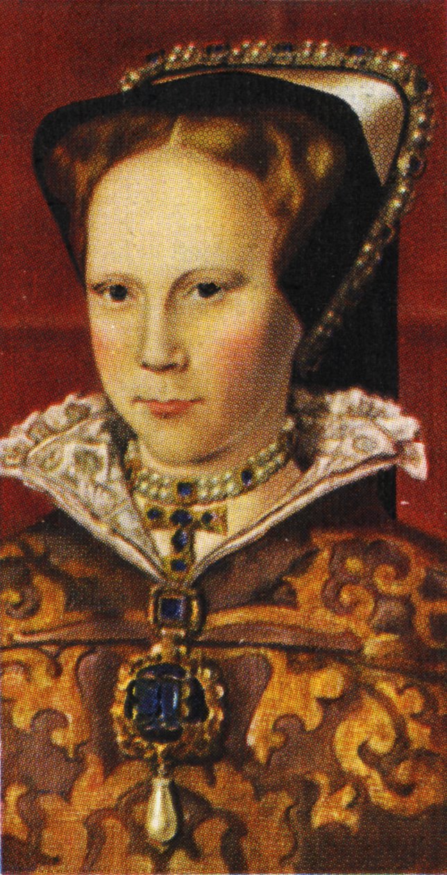 Reine Marie I (impression) - Hans (after) Holbein the Younger