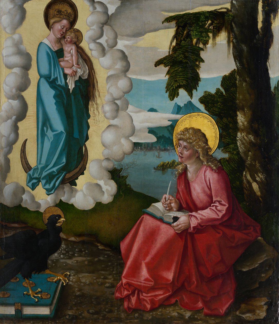 Saint Jean à Patmos, vers 1511 - Hans Baldung