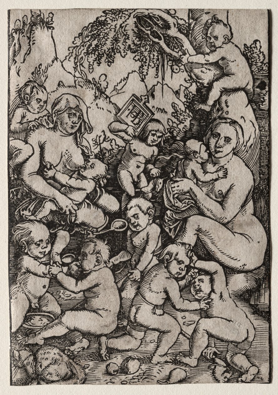 Les Deux Mères - Hans Baldung