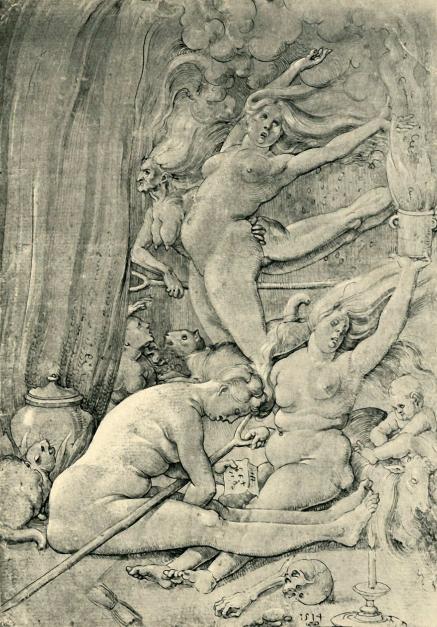 Sorcières, 1514, 1943 - Hans Baldung