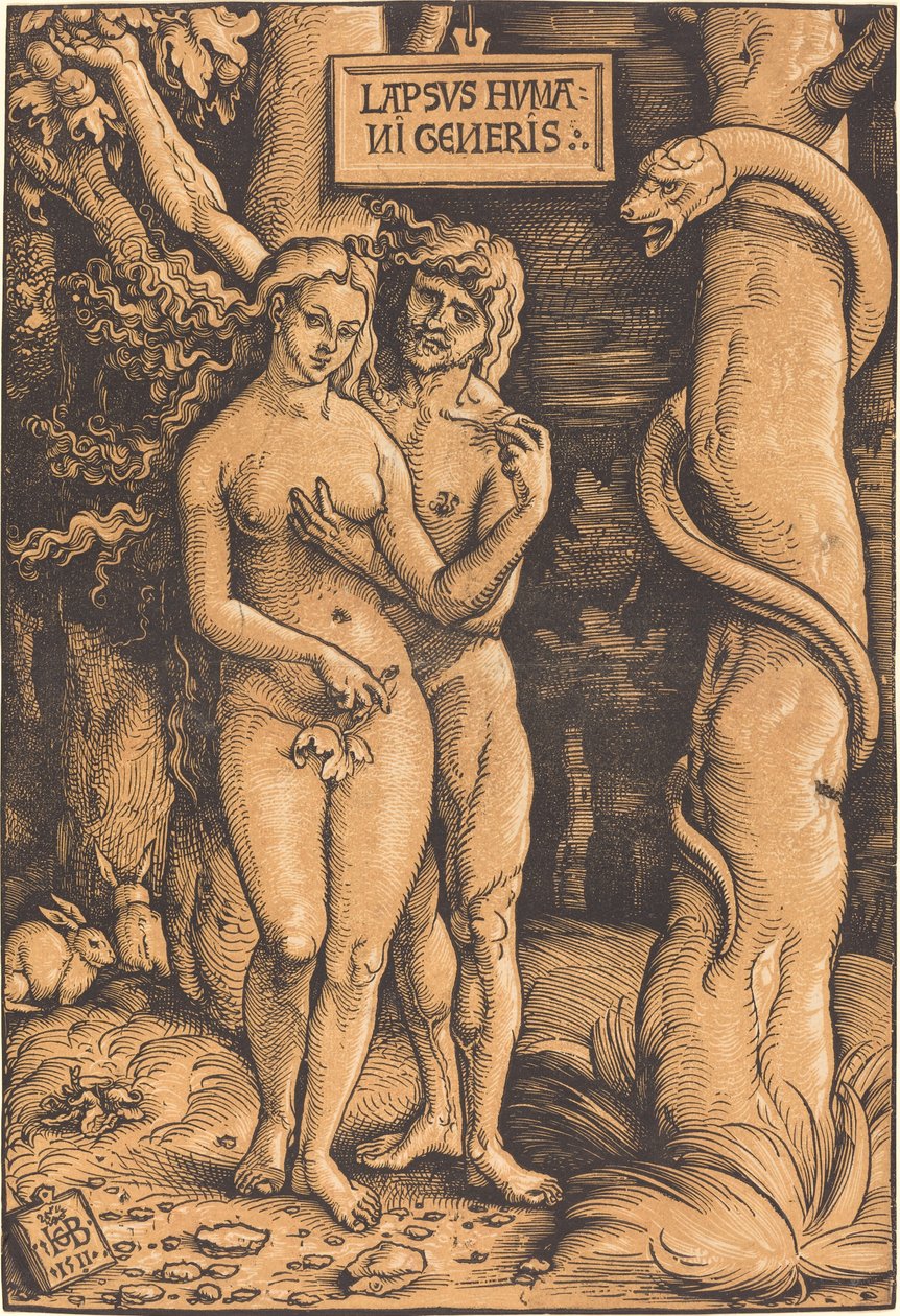 Adam et Ève - Hans Baldung Grien