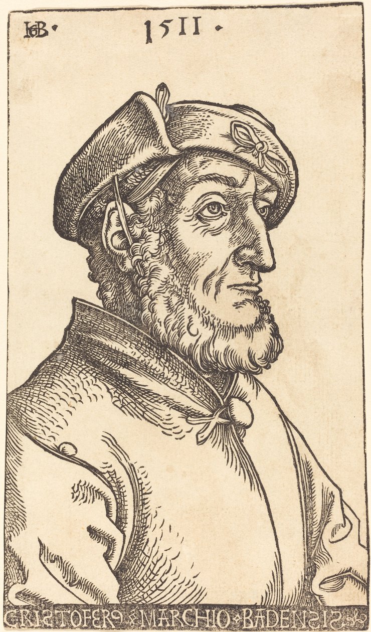 Christophe, margrave de Bade - Hans Baldung Grien