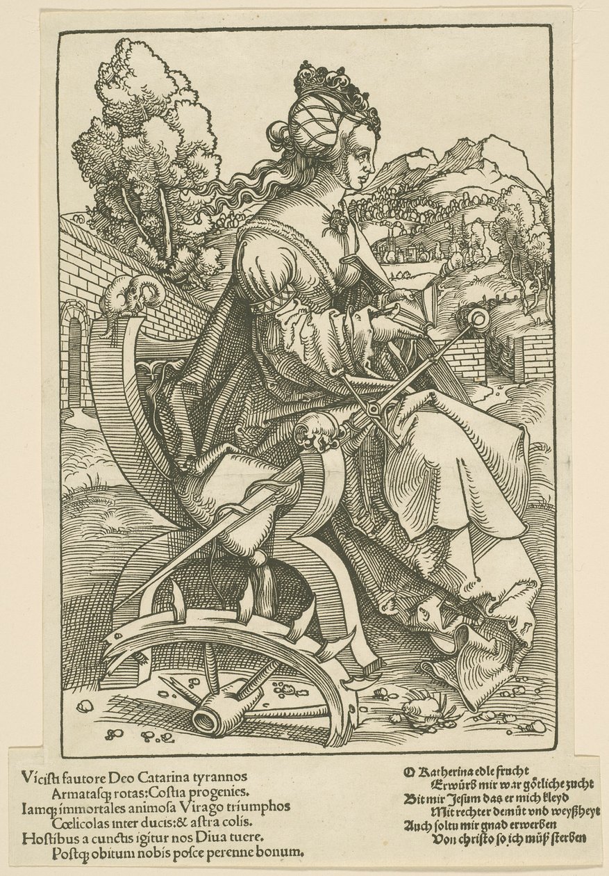 Sainte Catherine - Hans Baldung Grien