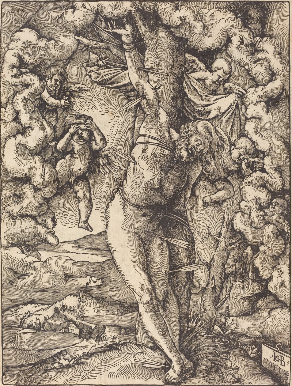 Saint Sébastien - Hans Baldung Grien