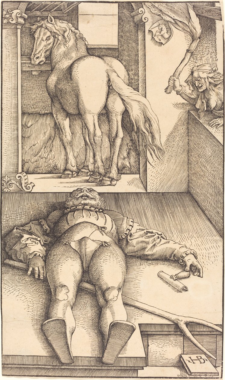 Le mari ensorcelé - Hans Baldung Grien