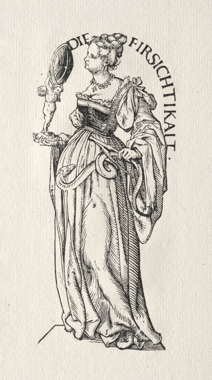 Les Sept Vertus : Prudence - Hans Burgkmair