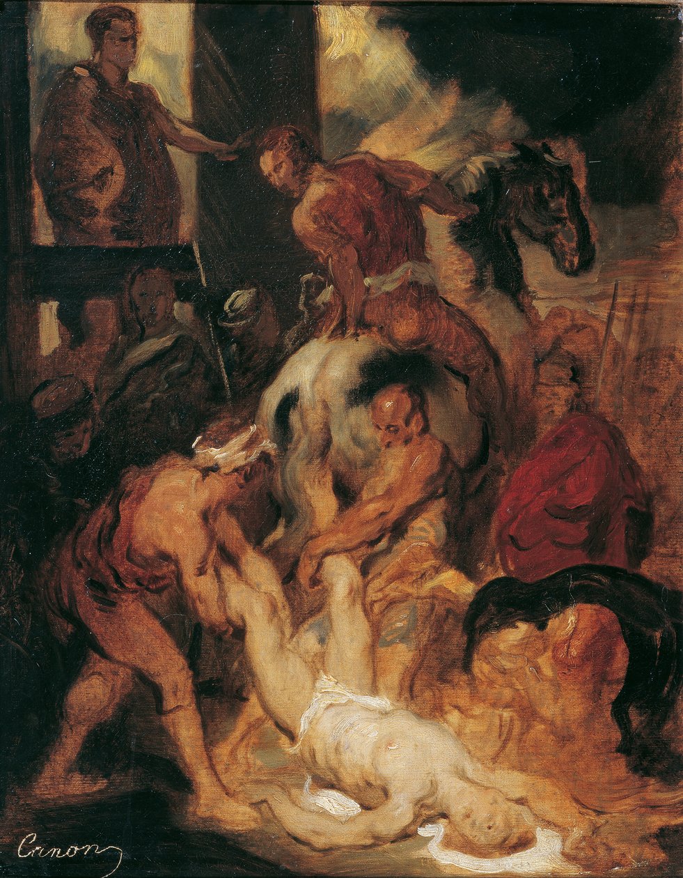 Le martyre de saint Hippolyte - Hans Canon