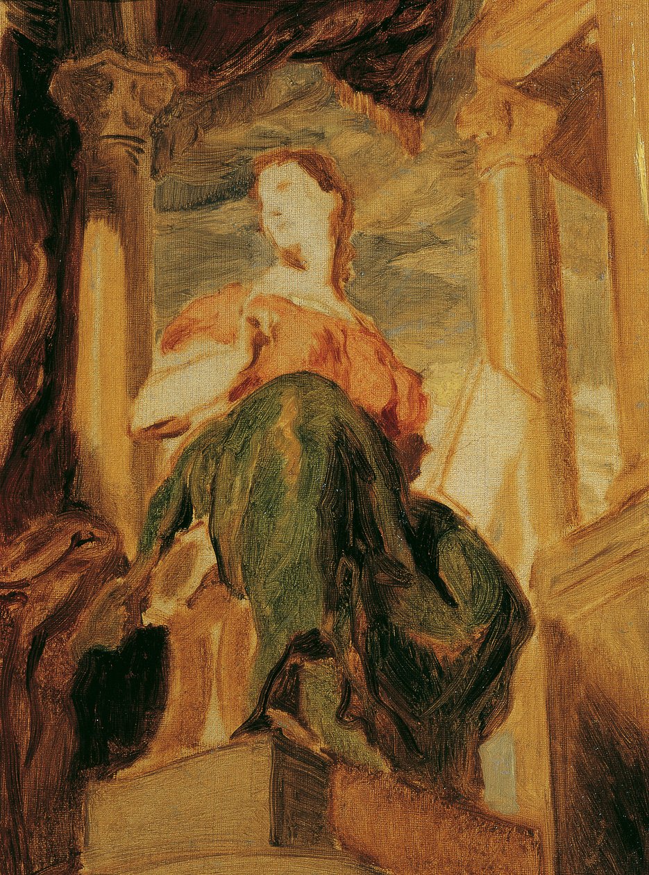 La muse Clio - Hans Canon
