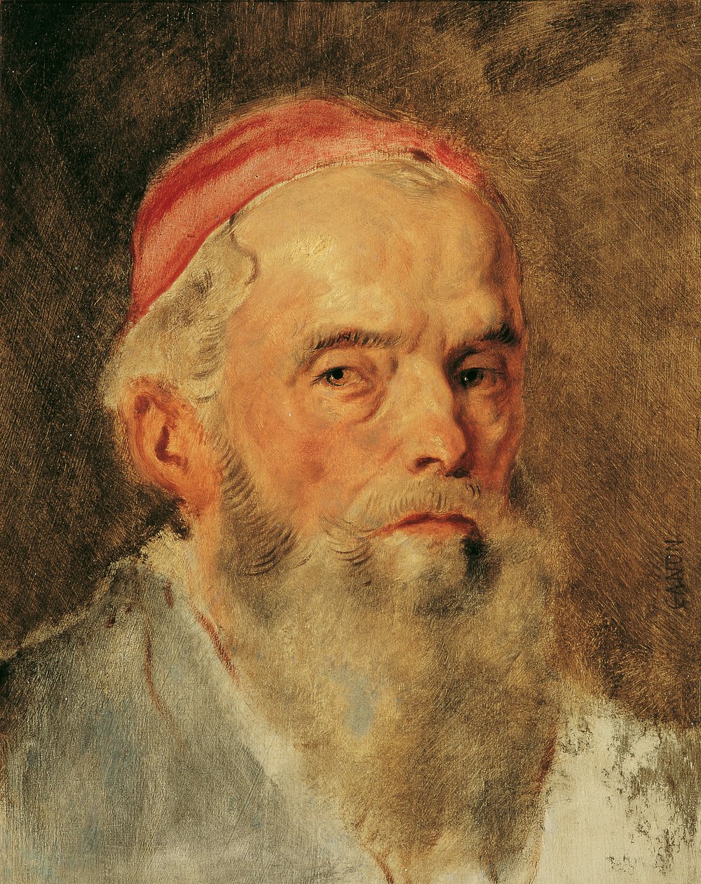 Étude de tête pour la loge Johannis - Hans Canon
