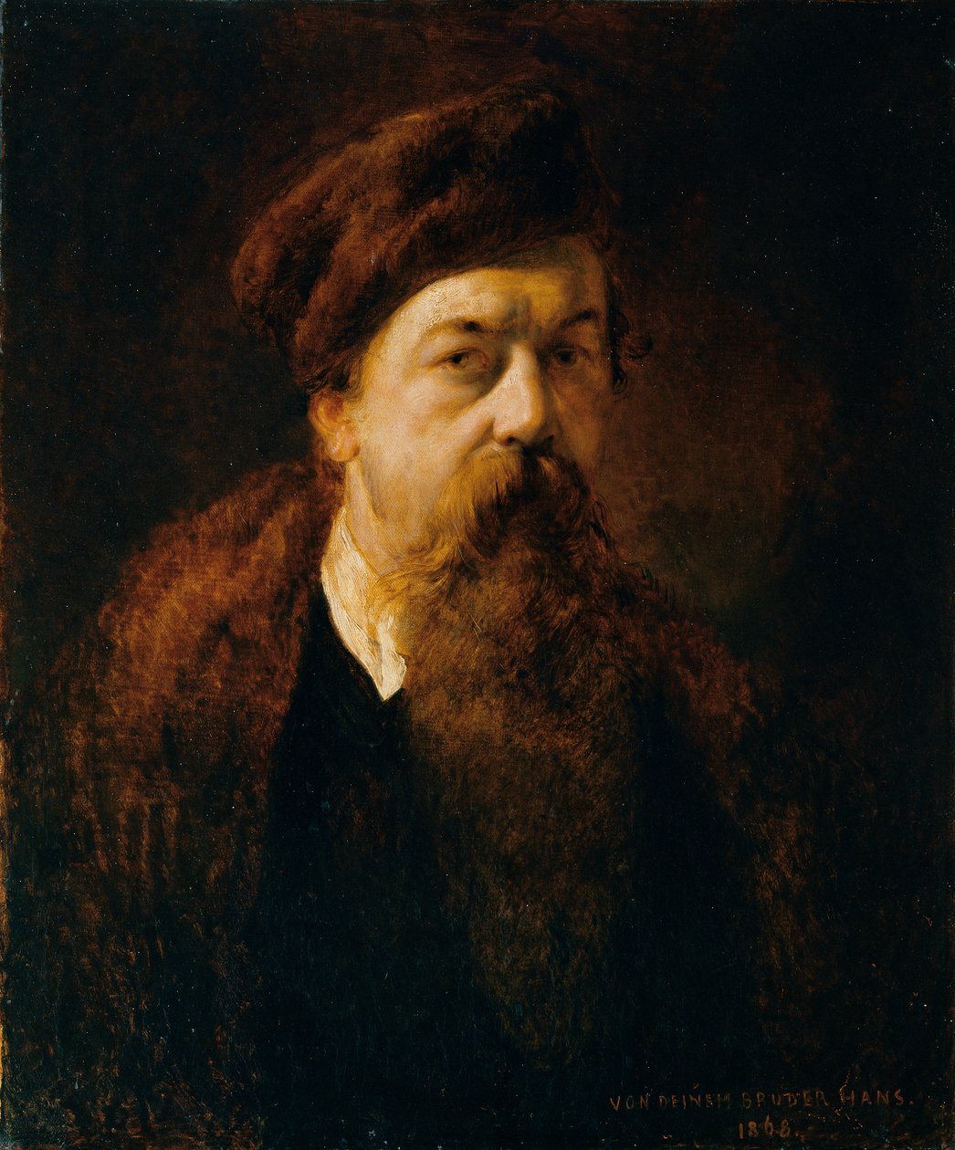 Autoportrait - Hans Canon