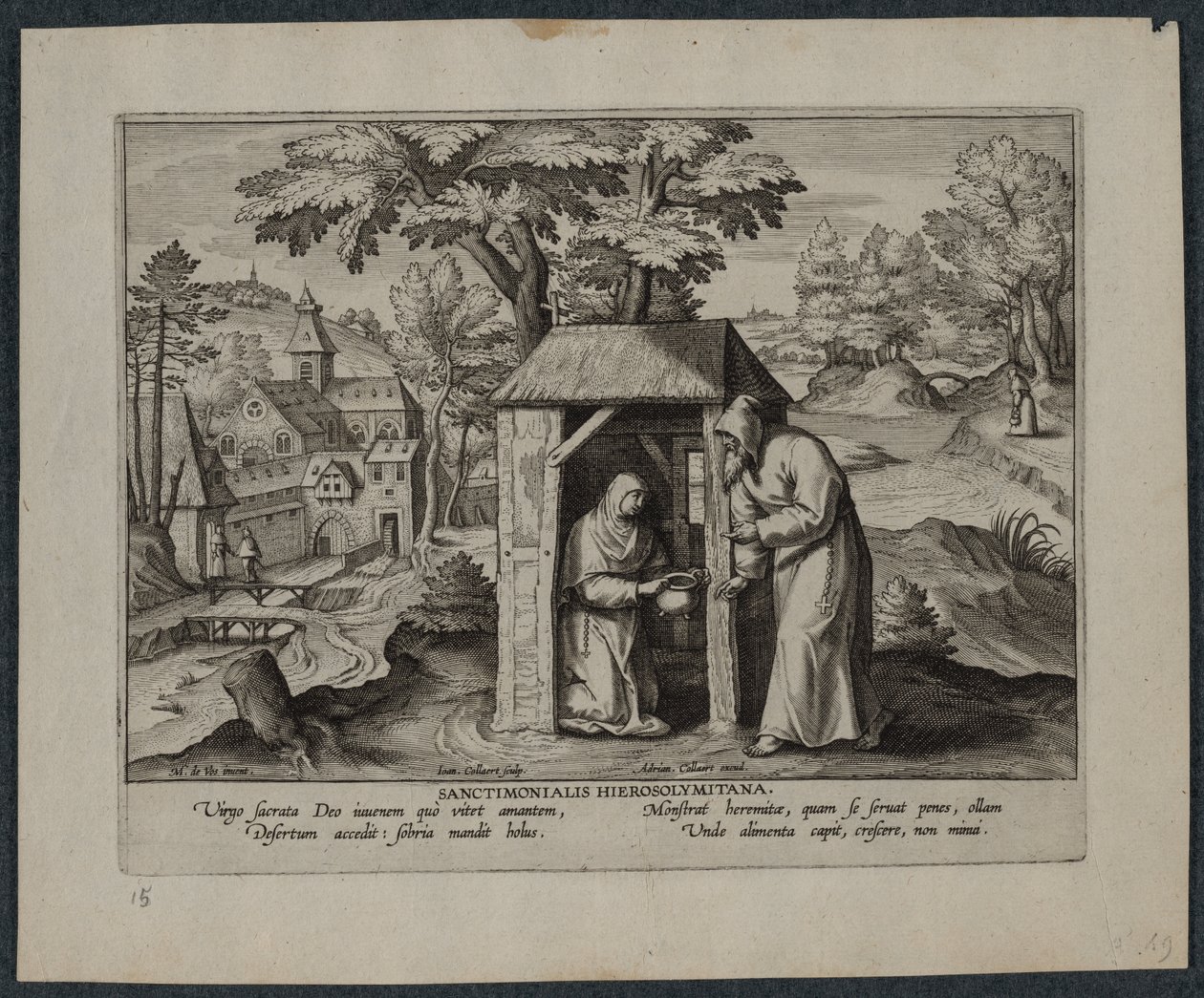 Saint Jérôme - Hans Collaert