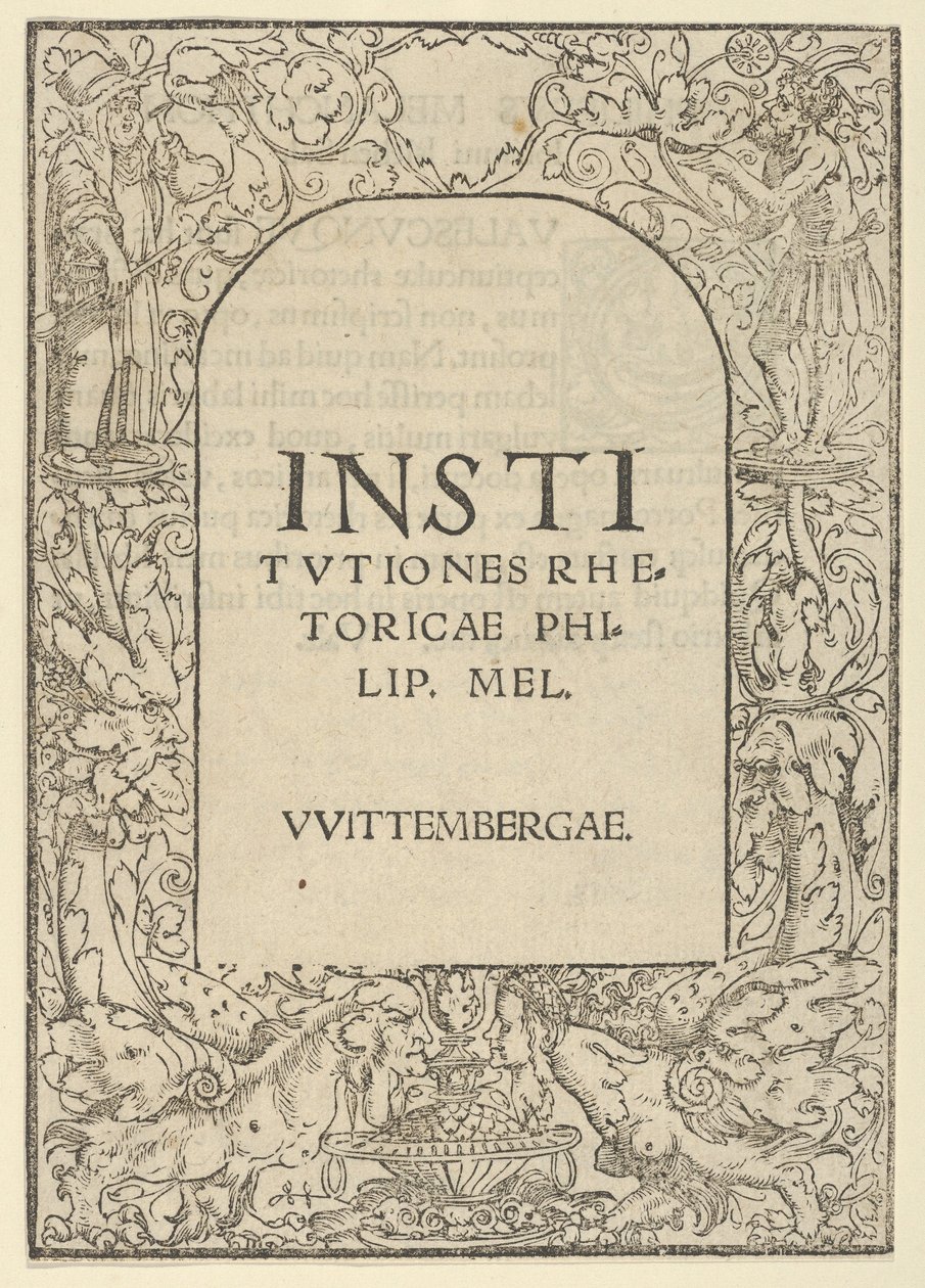 Bordure de titre, début du 16ème siècle - Hans Cranach