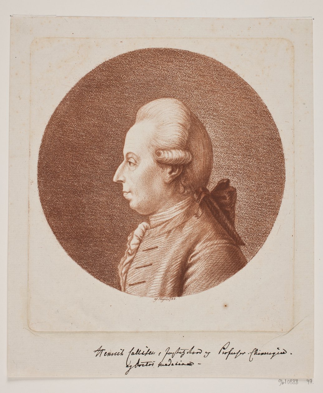 Professeur H. Callisen - Hans Heger