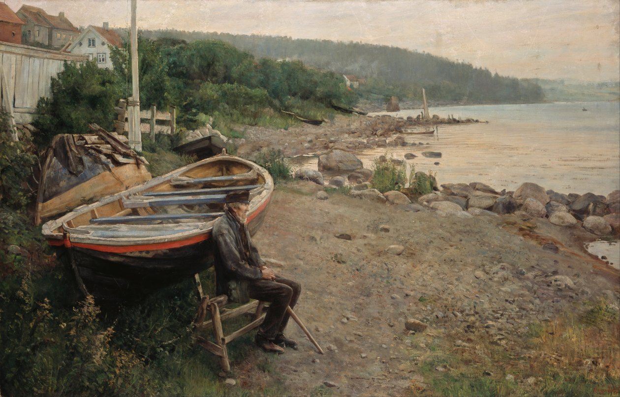 Depuis Åsgårdstrand - Hans Heyerdahl
