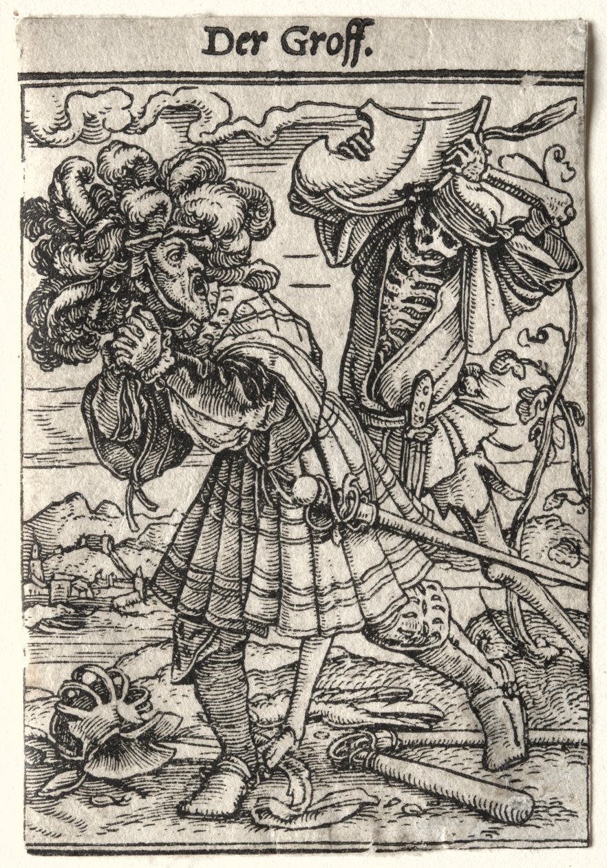 Danse de la Mort: Le Comte - Hans Holbein