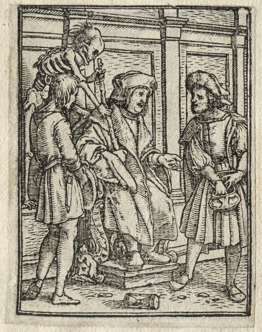 La Danse de la Mort : Le Juge - Hans Holbein