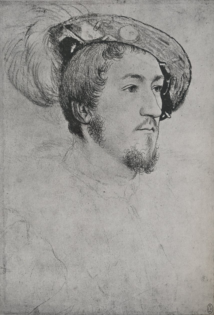 Un gentleman : inconnu, vers 1532-1543 - Hans Holbein der Jüngere