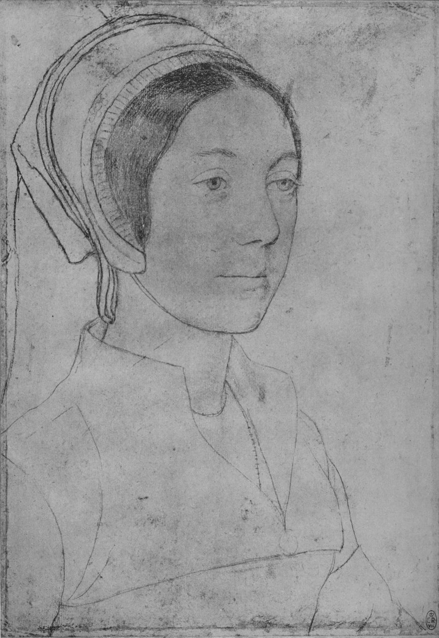 Une dame : Inconnue, vers 1532-1543 - Hans Holbein der Jüngere