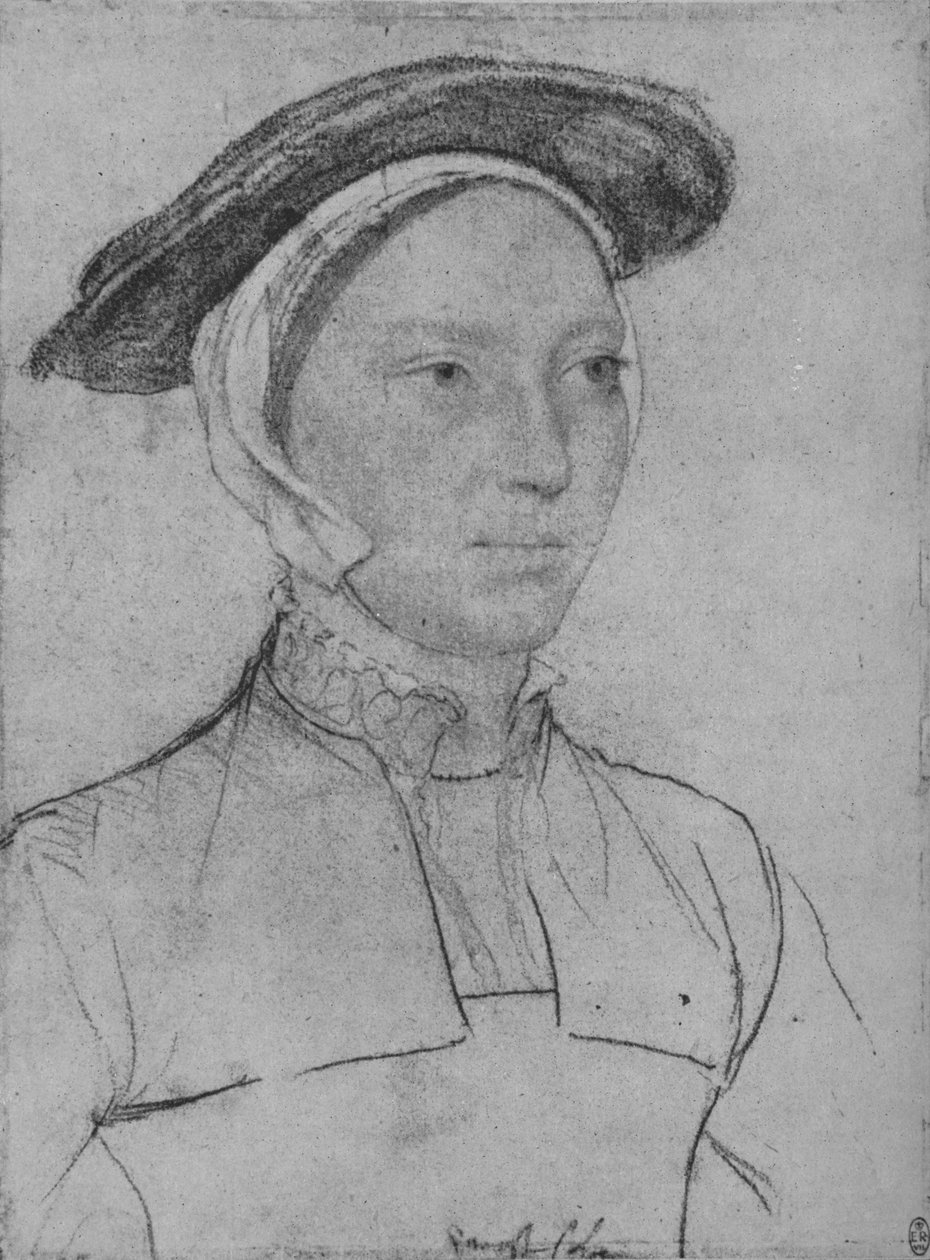 Une dame : Inconnue, vers 1532-1543, 1945 - Hans Holbein der Jüngere