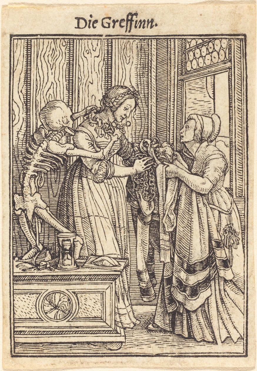 Die Greffinn - Hans Holbein der Jüngere