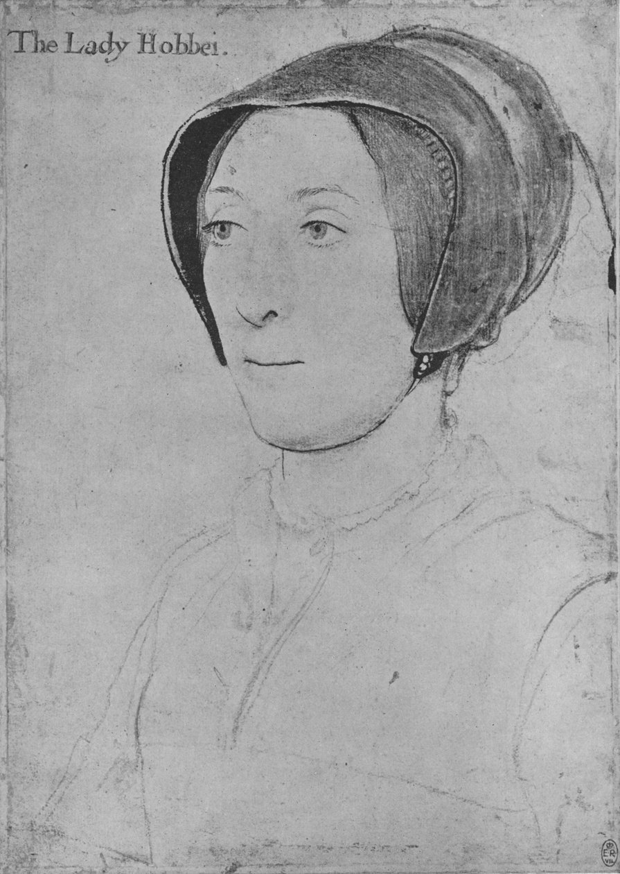 Elizabeth Hoby, vers 1532-1543 1945 - Hans Holbein der Jüngere