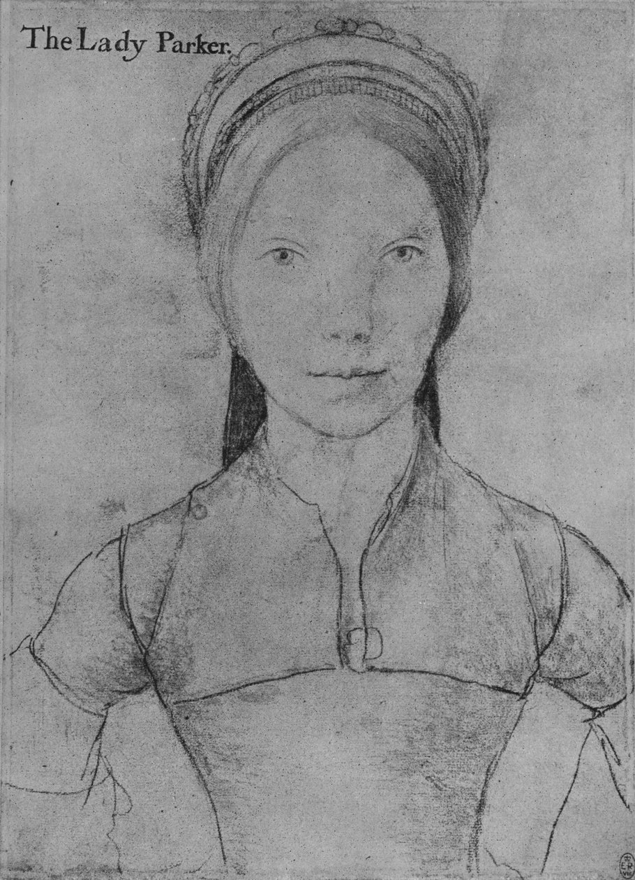Grace, Lady Parker, vers 1540-1543, 1945 - Hans Holbein der Jüngere