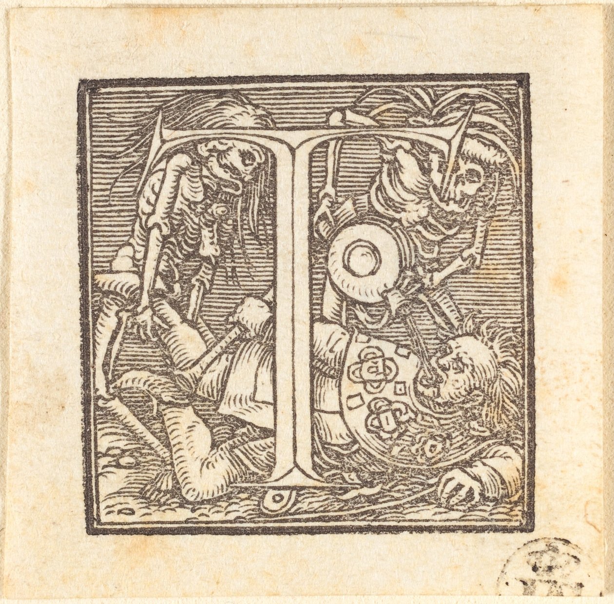 Lettre T - Hans Holbein der Jüngere