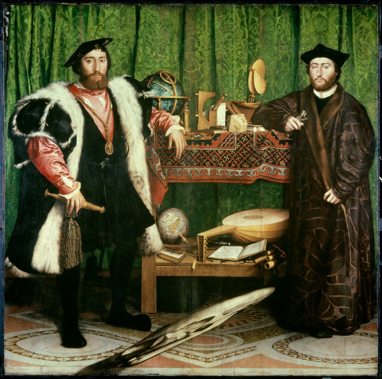 Les ambassadeurs - Hans Holbein the Younger