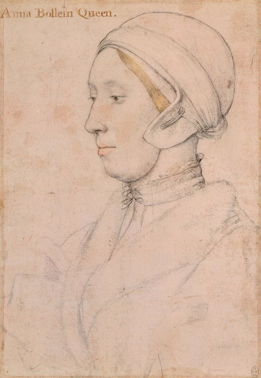 Dame inconnue Anne Boleyn - Hans Holbein der Jüngere