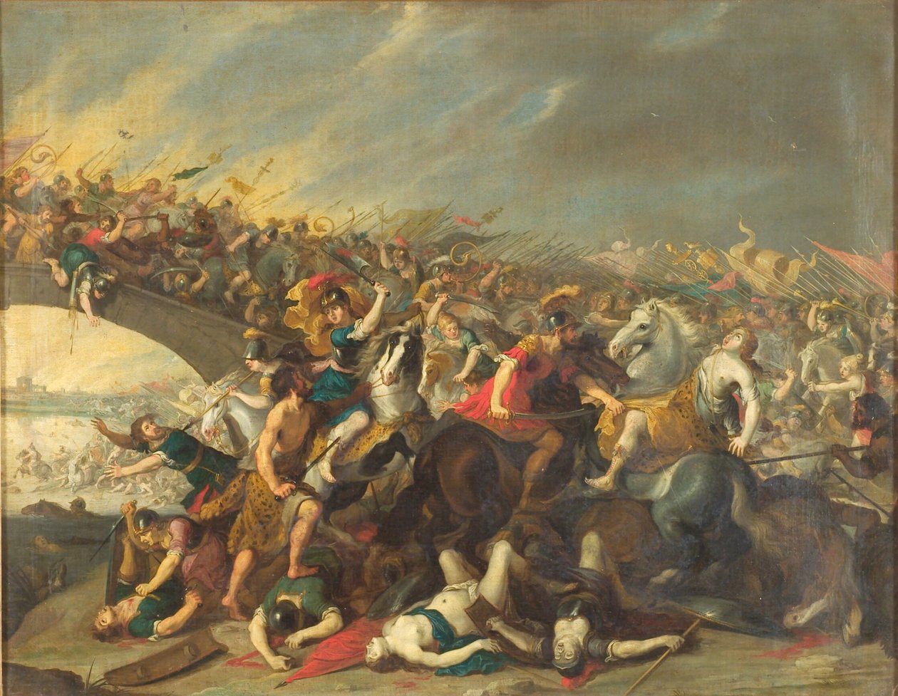 Combat avec les Amazones - Hans I Jordaens