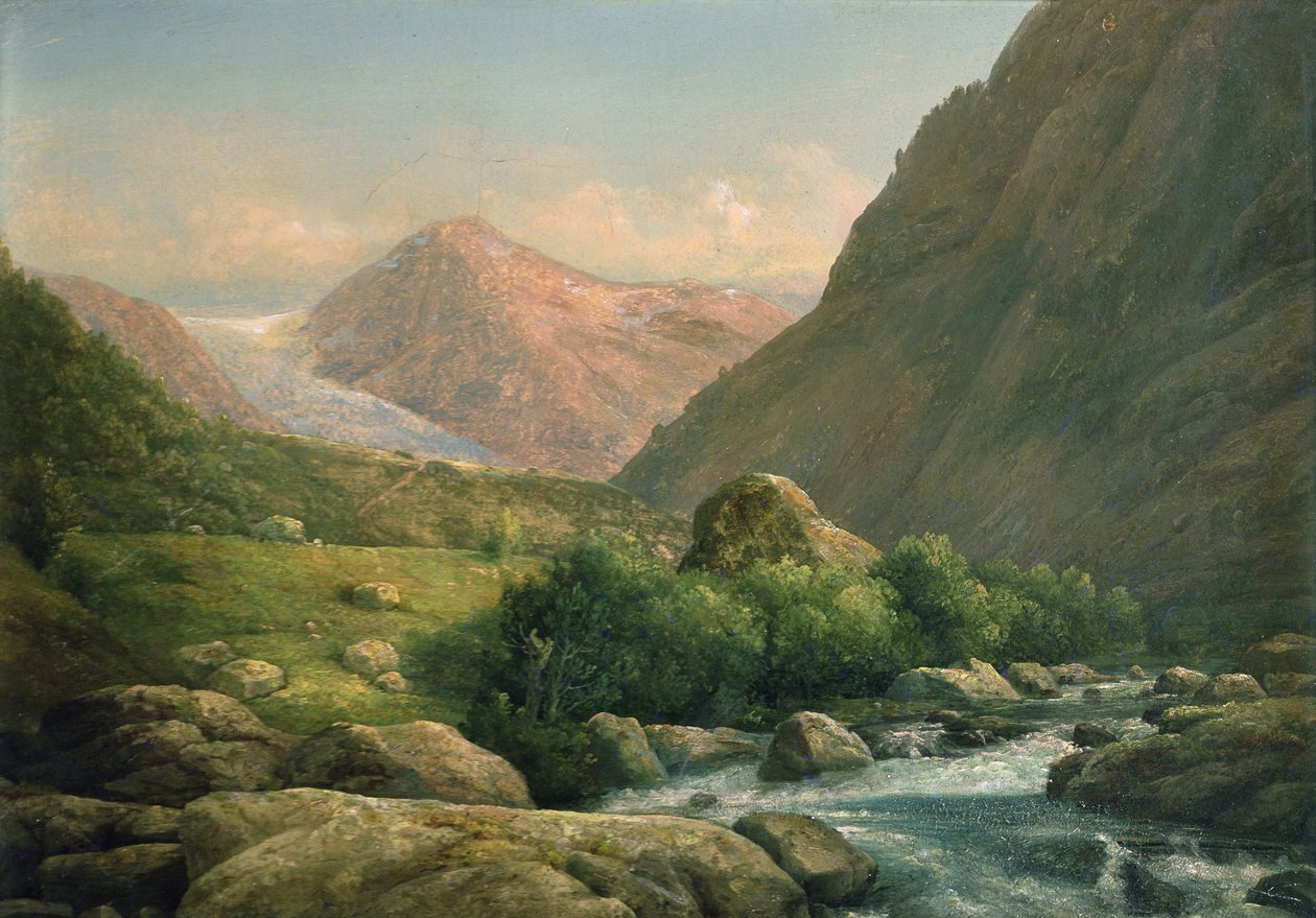 Glacier de Bonhus - Hans Leganger Reusch